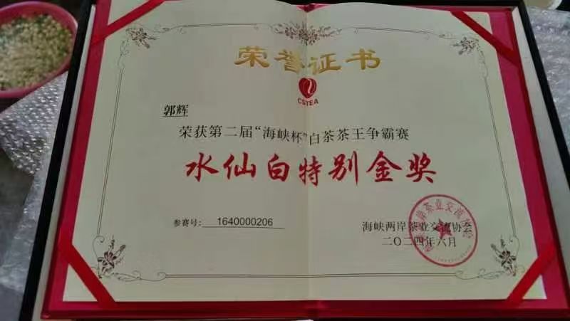 2024年6月获奖证书